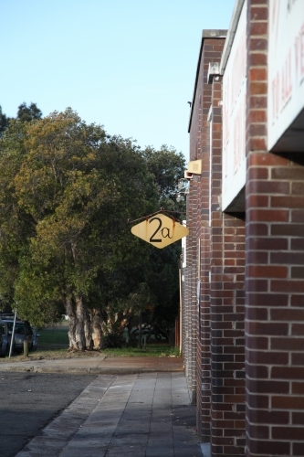 Sign off building - Australian Stock Image