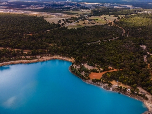 Stockton Lake Western Australia - Australian Stock Image