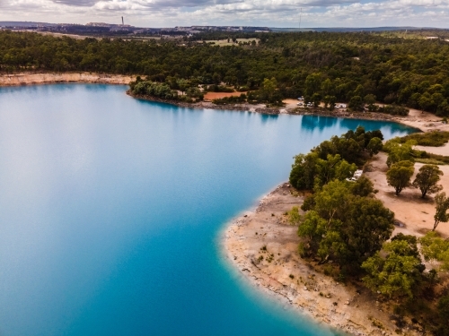 Stockton Lake Western Australia - Australian Stock Image