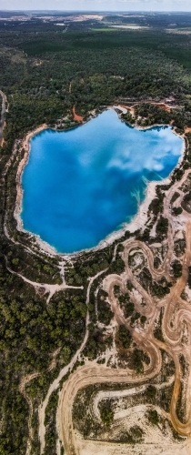 Stockton Lake Western Australia - Australian Stock Image