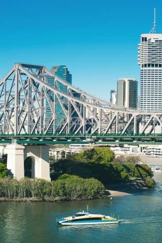 Story Bridge and Brisbane River