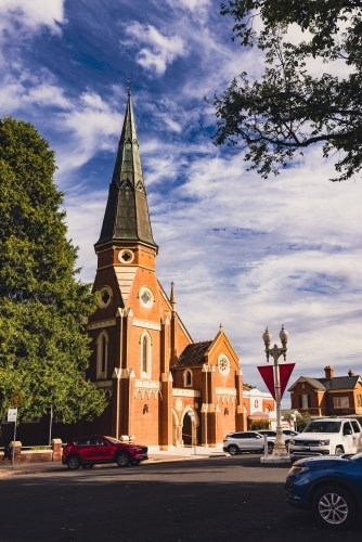 The Bathurst Uniting Church - Australian Stock Image
