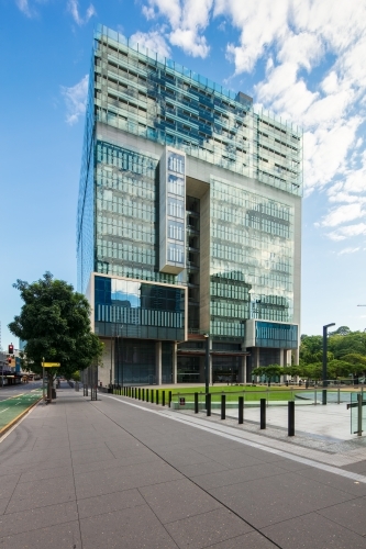 The Queensland Supreme court building in Brisbane, Queensland. - Australian Stock Image