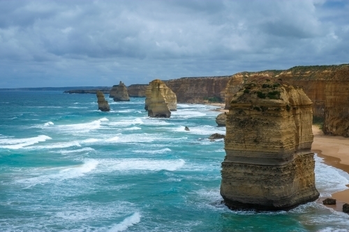 the Twelve Apostles - Australian Stock Image