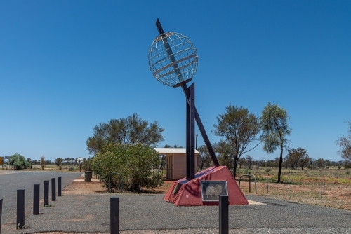 Tropic Of Capricorn marker - Australian Stock Image