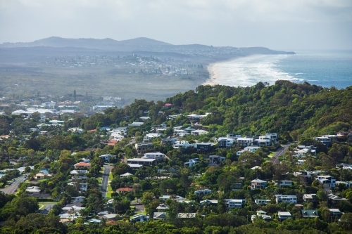 View Northwards to Coolum & Peregian Beach - Australian Stock Image