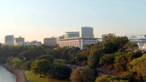 View of the city of Darwin - Australian Stock Image