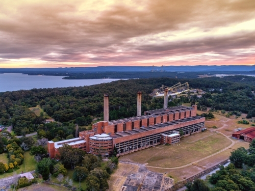 Wangi Power Station - Australian Stock Image