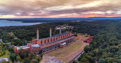 Wangi Power Station - Australian Stock Image