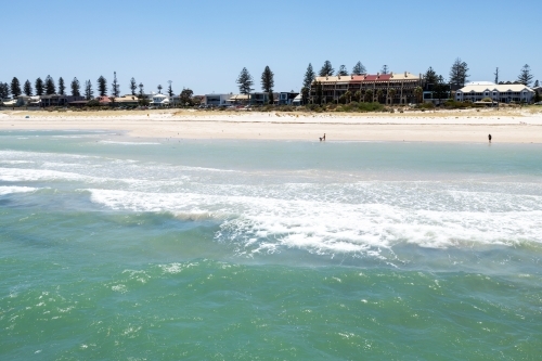 waterfront properties from the water - Australian Stock Image