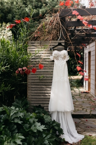 Wedding dress - Australian Stock Image