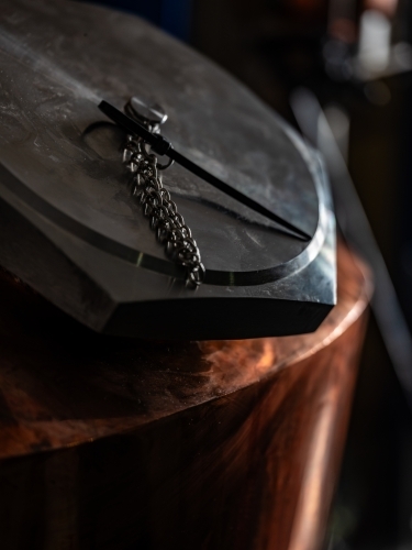 Whisky Still Lid - Australian Stock Image