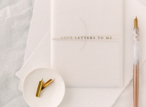 White Delicate Stationeries