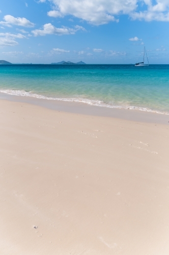 Whitehaven Beach, Whitsunday Islands, Queensland - Australian Stock Image