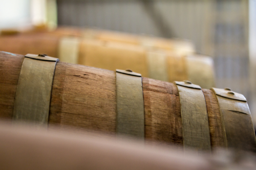 Wine Barrels - Australian Stock Image