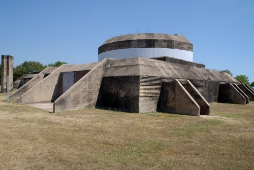 World War II gun emplacement in Darwin - Australian Stock Image