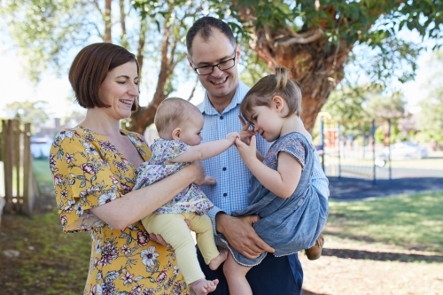 Young family - Australian Stock Image